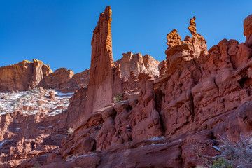 Winter in Castle Valley, Utah