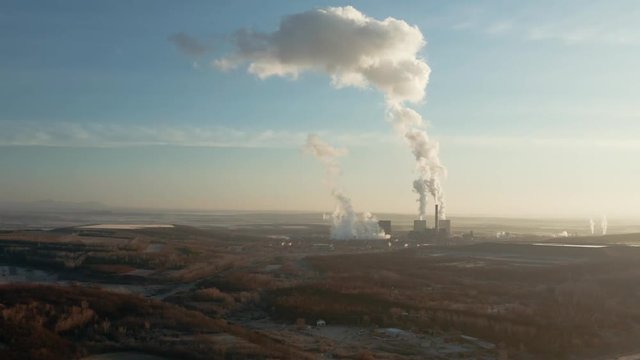 Power Plant Smoke