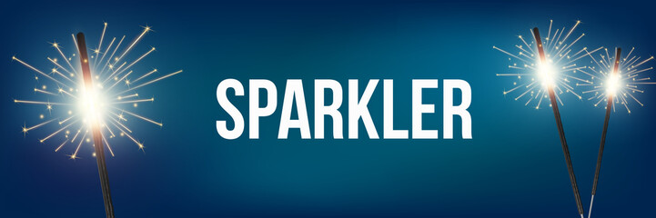 Creative vector illustration of christmas bengal fire glow light sparks isolated on transparent background. Art design bright fireworks template. Abstract concept graphic festive magic element