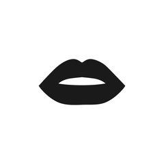 Lips vector icon