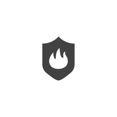 Fire protection vector icon