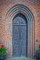 Ystad Church Arched Door