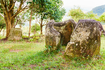 Plain of jars site: 3.  Laos. The Province Of Xiangkhoang.