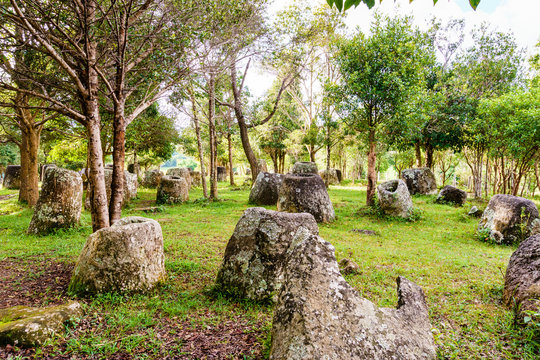 Plain of jars site: 3.  Laos. The Province Of Xiangkhoang.