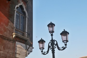Fototapeta na wymiar Lampione a Venezia