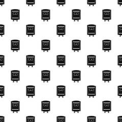 Gas boiler pattern seamless vector repeat geometric for any web design