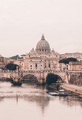 Fototapeta premium basilica of peter and st paul in rome