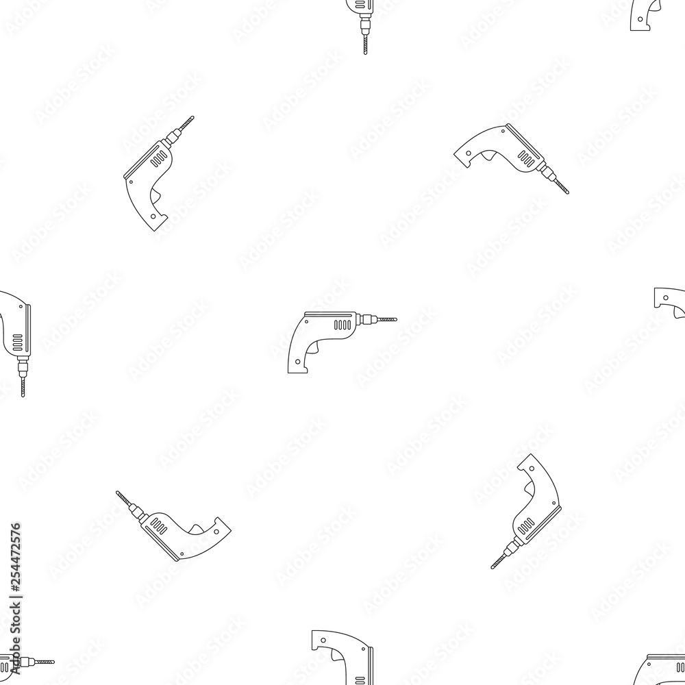 Poster drill pattern seamless vector repeat geometric for any web design