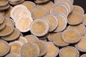 euro coins