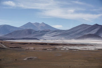 Fototapeta na wymiar Lagunas Altiplanicas