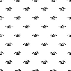 Jester pattern seamless vector repeat geometric for any web design