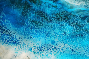 Part of original epoxy resin art