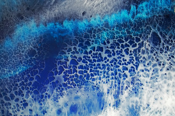 Part of original epoxy resin art