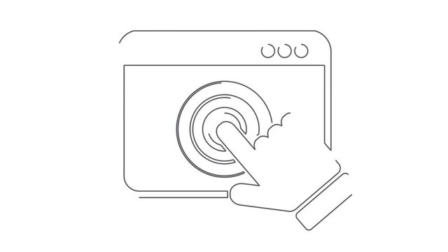 Touch screen window
