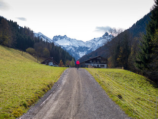 Fototapeta na wymiar Allgäu hiking