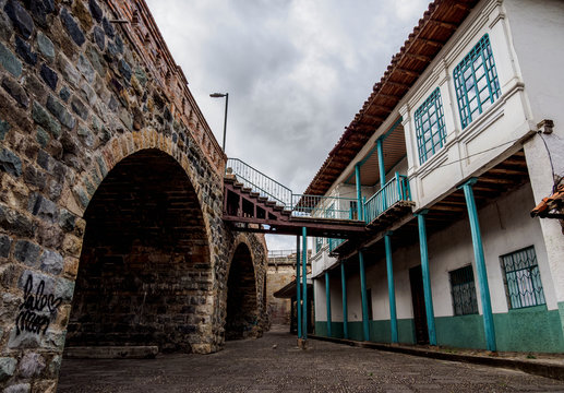 Puente Roto, broken bridge, Cuenca, Azuay Province, Ecuador