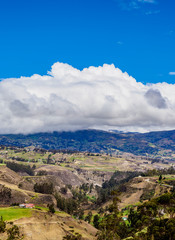 Fototapeta na wymiar Landscape of Ingapirca, Canar Province, Ecuador