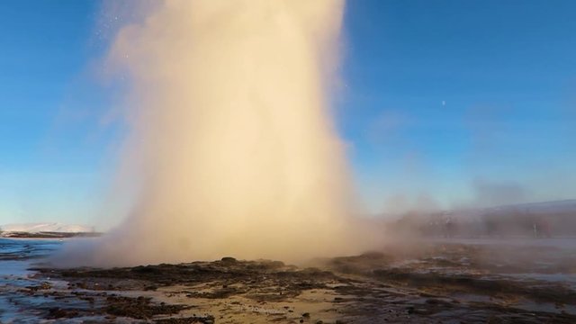 Les geysers en Islande