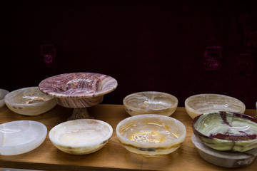 hand made kitchen tools with Oniks stones and rocks from Cappadocia Nevsehir