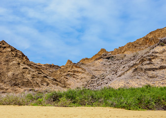 Beach at Punta Pitt, San Cristobal or Chatham Island, Galapagos, Ecuador