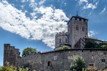 Svizzera, castello di Sion