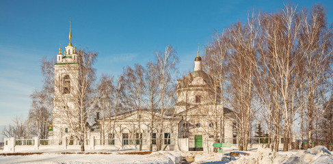 Church of  Kazan Icon of  Mother of God in  village of Konstantinovo