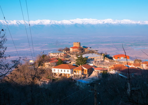 View on Signaghi town. Georgia