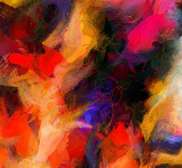 Plakat Colorful Abstract Painting