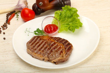 Rib eye steak