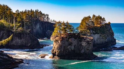 Pacific Coastline of Washington State