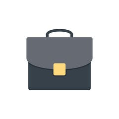 Briefcase flat icon