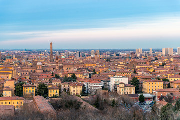 Fototapeta na wymiar Bologna - areal view