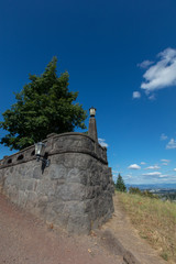 Rocky butte historical site in Portland