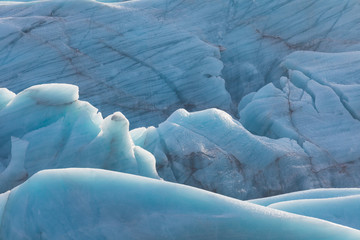 Skaftafell glacier, Vatnajokull National Park in Iceland Ancient Glacial floods in Skaftafell...