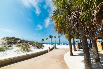 Photo sur Plexiglas Clearwater Beach, Floride Beach entrance in Clearwater