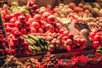 fruits and vegetables