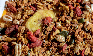 Muesli saludables para desayuno