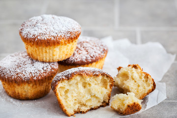 Delicious homemade cottage cheese muffins