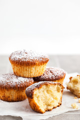 Delicious homemade cottage cheese muffins
