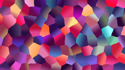 Bright Colors Greative Low Poly BG Design