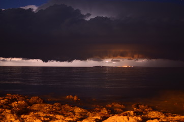 Temporale su Isole Tremiti 