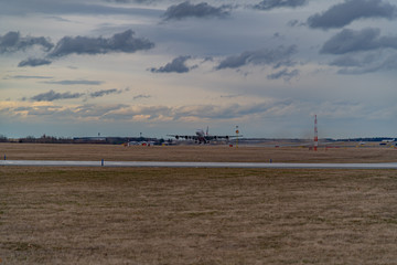 Fototapeta premium The giant take off