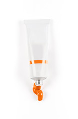 Orange Paint Tube