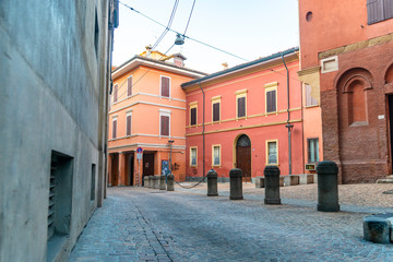 Fototapeta na wymiar Street in Bologna, Italy