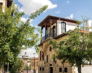 traditional Turkish houses in Ankara, Turkey
