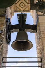 Bell in a tower in malaga