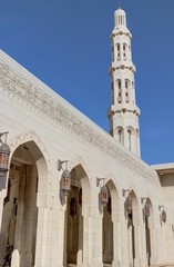 mosquée de Muscate (Oman)