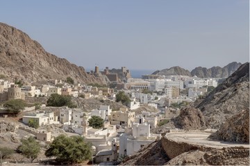 Fototapeta na wymiar Mascate (Muscat), capitale du sultanat d'Oman