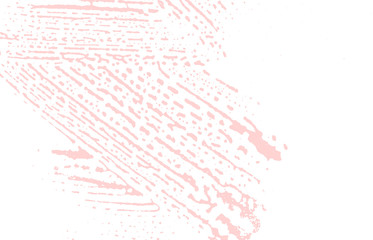 Grunge texture. Distress pink rough trace. Fetchin