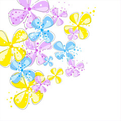 colorful floral background